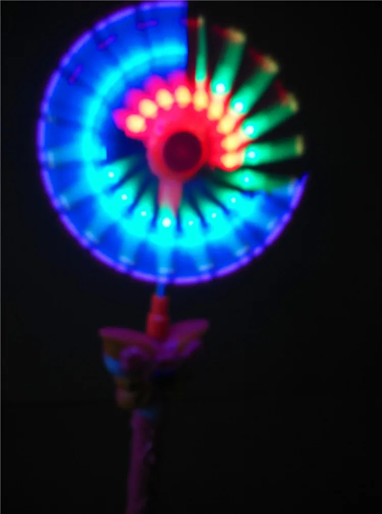 Светящаяся музыкальная ветряная мельница рыба/ветряная инфопрограммы/маленькая