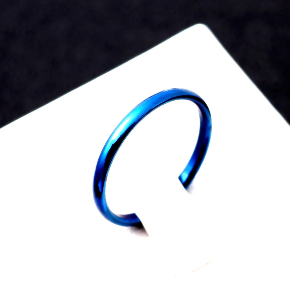 MOREDEAR 2 мм титановые синие кольца для женщин набор женских колец|rings for women|ring forrings