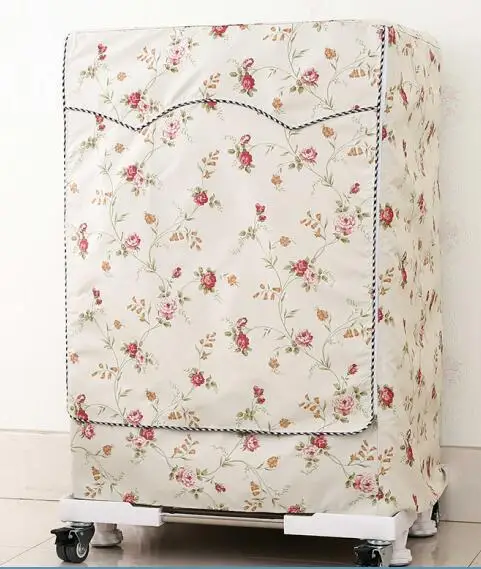 D 60X(45-64)X85CM Chen An чехол для стиральной машины водонепроницаемый чехол для дома Солнцезащитная сушилка для белья полиэстер серебряное покрытие роликовые пылезащитные чехлы - Цвет: D 60X(45-64)X85CM