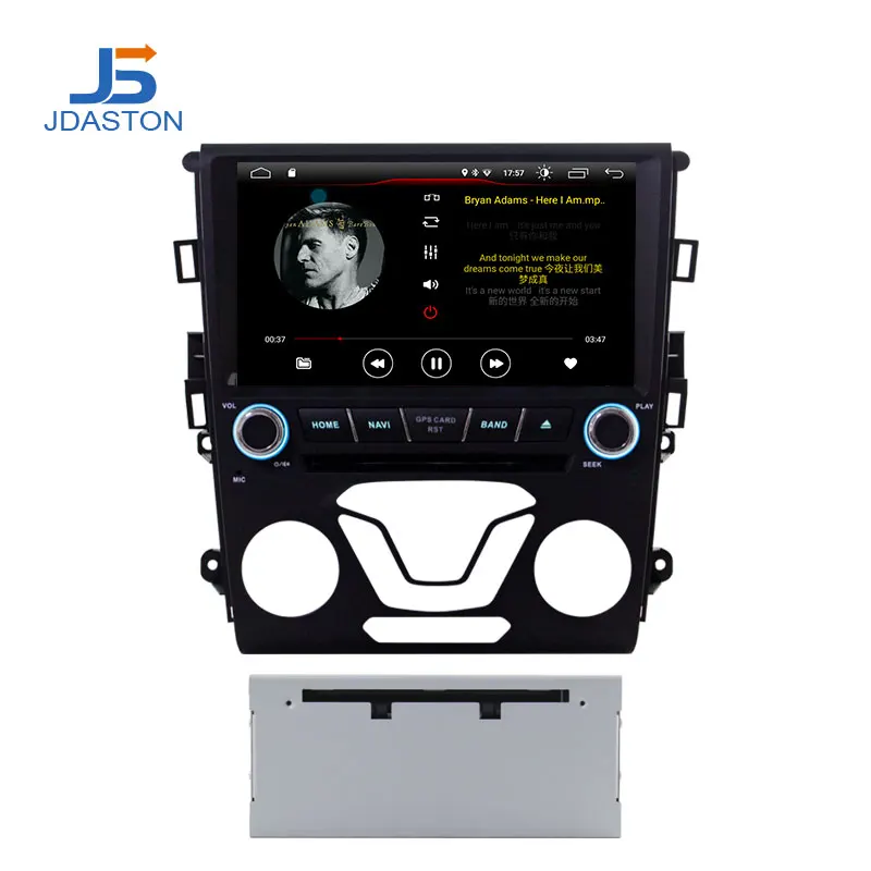 JDASTON Android 10 0 автомобильный DVD плеер для Ford Mondeo Fusion 2013 2014 WIFI GPS навигация 2 Din