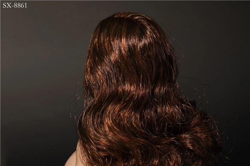 

1/6 Scale Figure Accessory Similar Angelababy Asian Beauty Female Head Sculpt Carving Model for 12" Action Body