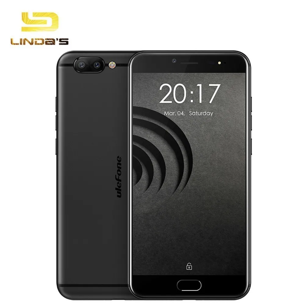 Оригинал Ulefone Близнецы Pro 5.5 дюймов 4 г LTE Android 7.1 смартфон MTK6797 Дека core ГБ + 64 13MP