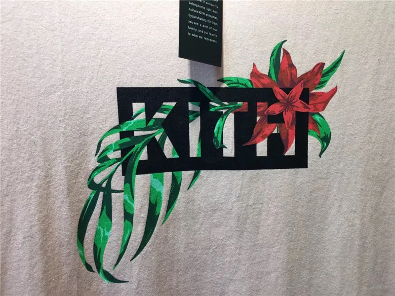 19ss Kith футболка для мужчин и женщин 1:1 Высококачественная повседневные футболки