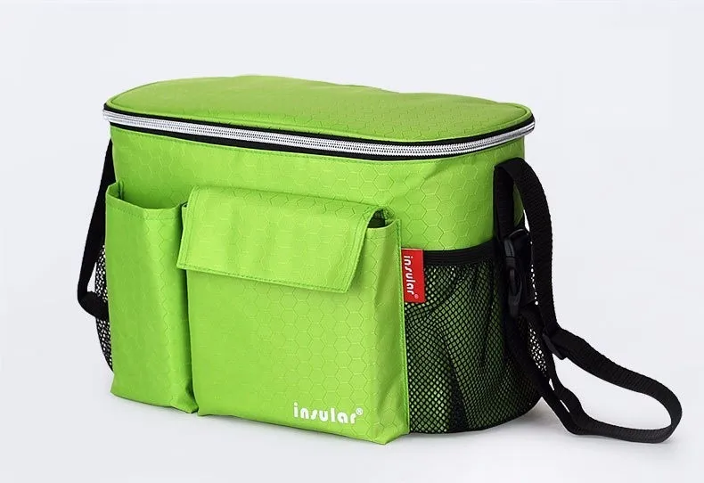 

Insulation Aluminum Baby Stroller Bag Baby Carriage Food Cup Bag Pram Buggy Cart Bottle Bags Stroller Organizer Accessories
