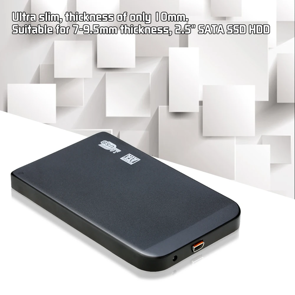 Алюминиевый Суперскоростной жесткий диск 6 Гбит/с SATA SSD HDD 2 5 &quot к USB 3 0 адаптер