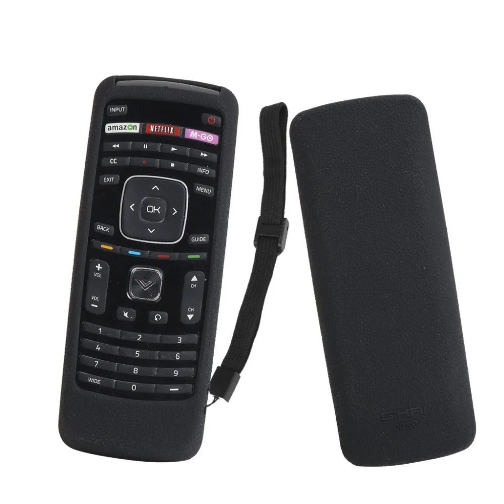 Remote Control Protector Case Controller Silicone Cover Shockproof Washable Skin for VIZIO--XRT112 Smart LED LCD TV | Электроника