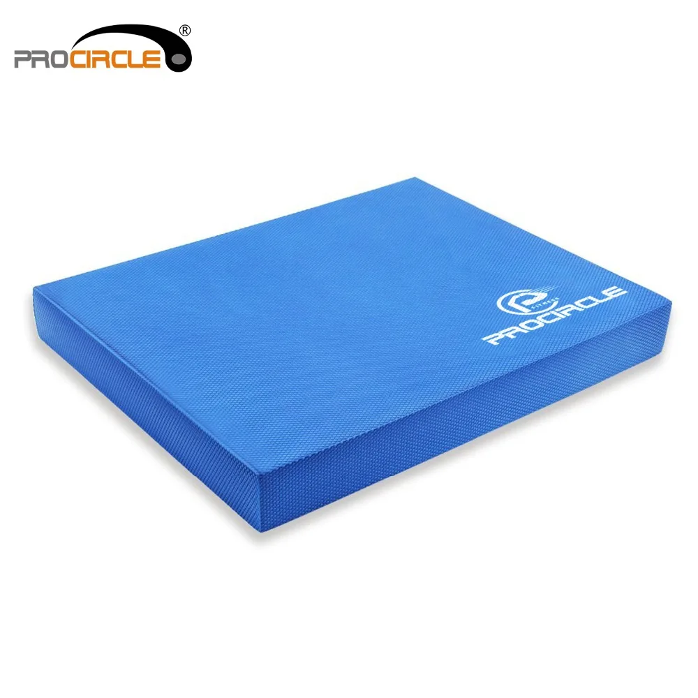 

ProCircle Balance Pad - Blue Non Slid Yoga Pad -Must have for Yogis Dancers and Athletes - Perfect for Core Training & physical