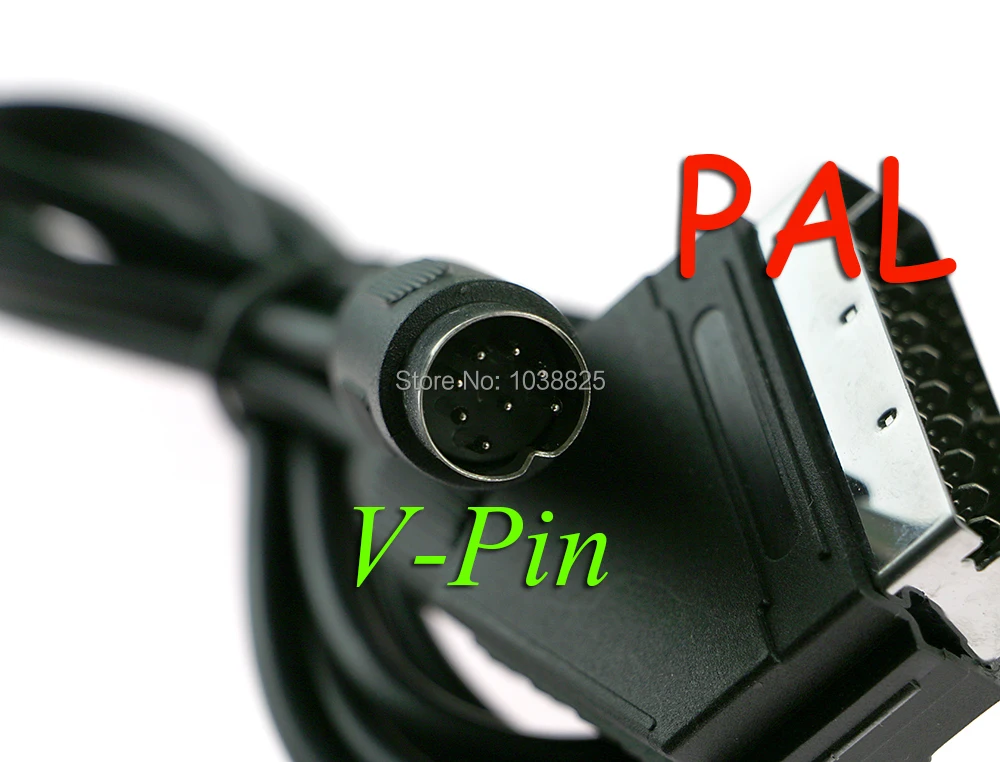 1 8 м V pin Scart кабель для Sega Megadrive Genesis Master System RGB AV кабели|Запасные части| |