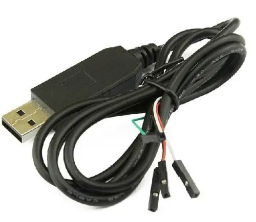 

1PCS PL2303 PL2303HX USB to UART TTL Cable Module 4p 4 pin RS232 Converter