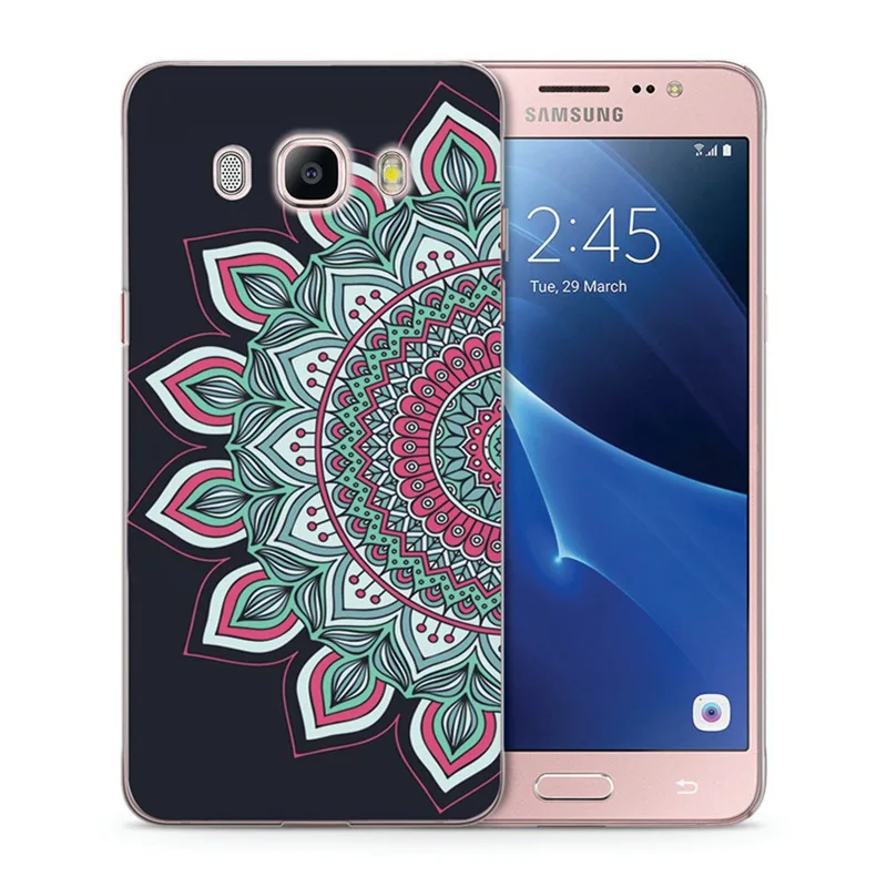 Для Samsung Galaxy A3 A5 2016 2017 A300 A310 A320F A510 A520F Note 8 ТПУ силиконовый Мандала крышка чехол F348 |