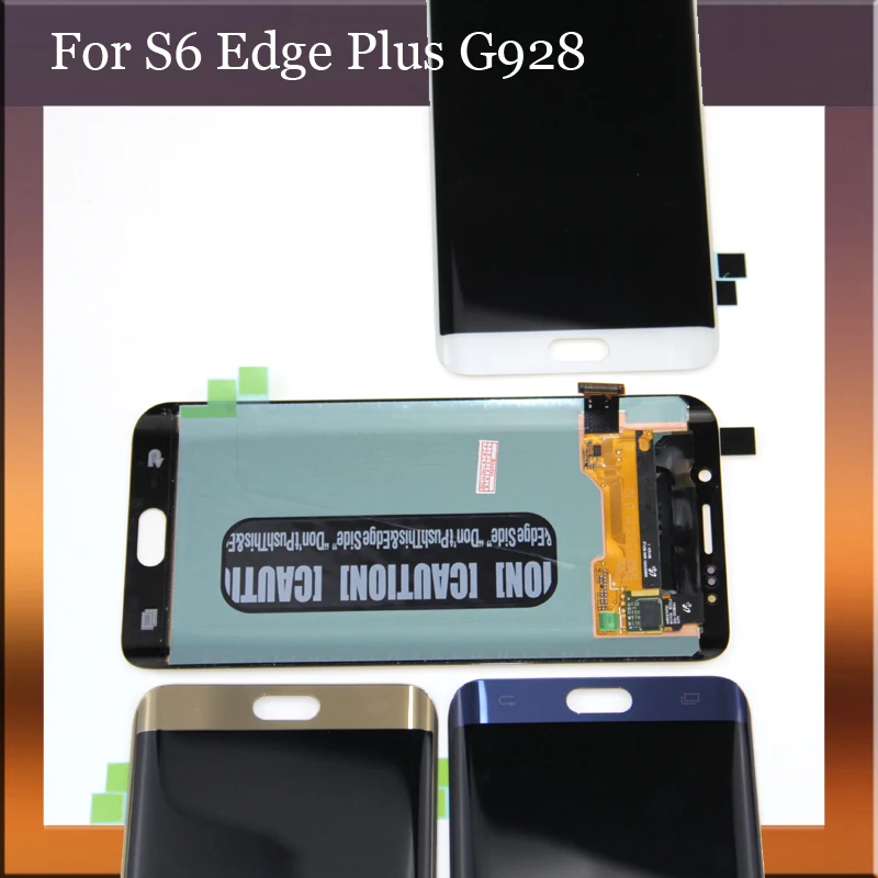 1 шт. для Samsung Galaxy S6 Edge Plus LCD G928 G928F дисплей сенсорный экран сборка Замена s6 edge