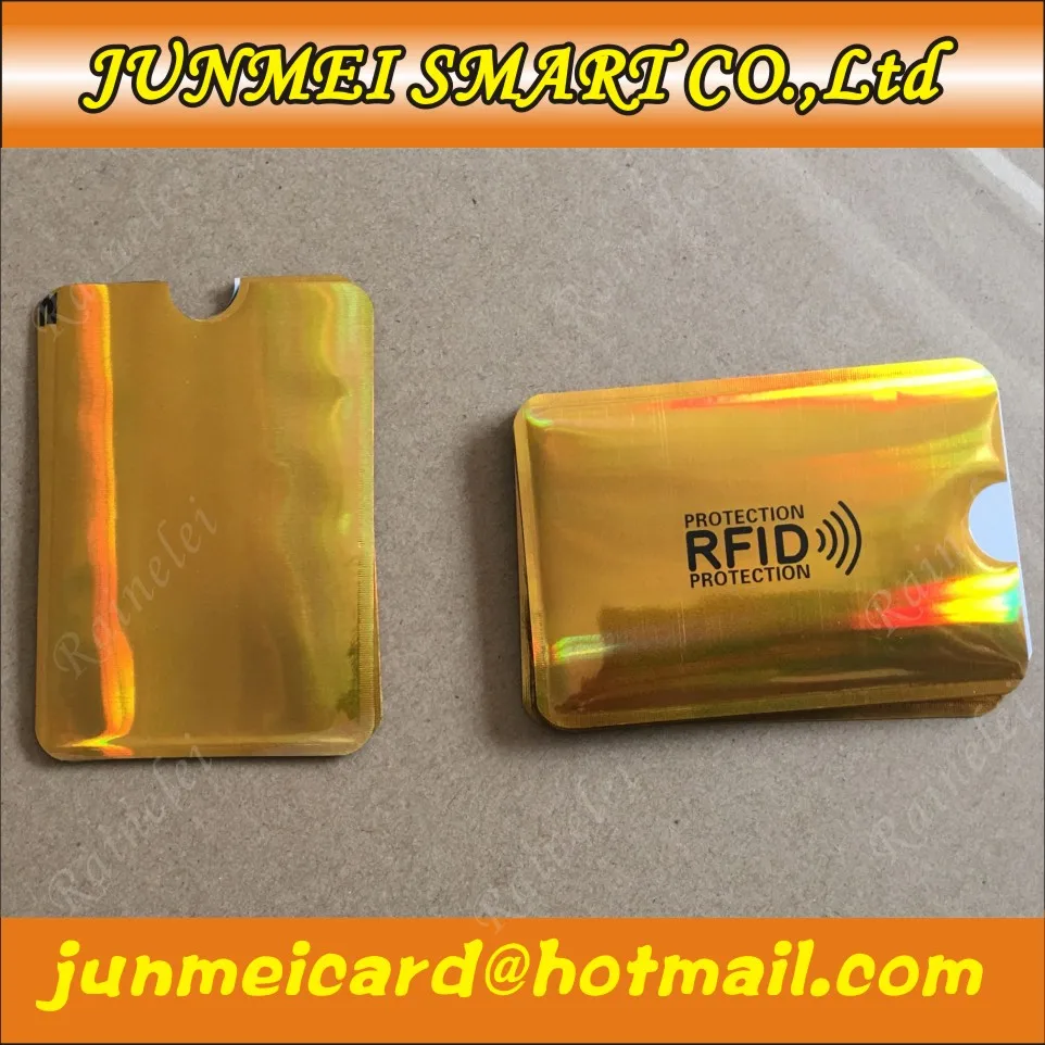 10 шт RFID экранированная красочная Блокировка втулки карты 13 56 mhz IC карта защиты NFC