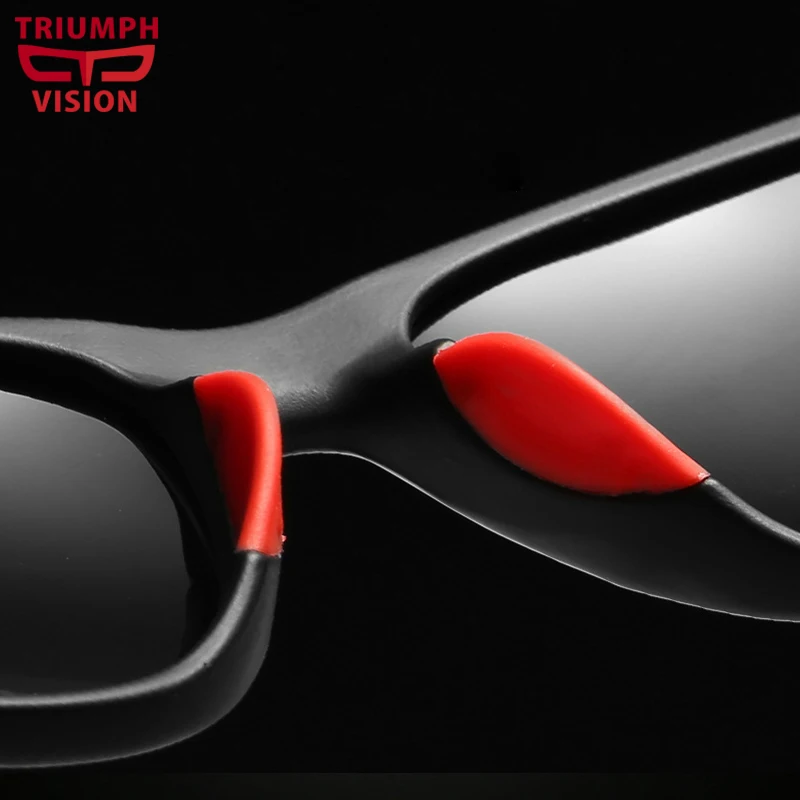 Солнцезащитные очки TRIUMPH VISION высокое качество матовые поляризационные мужские