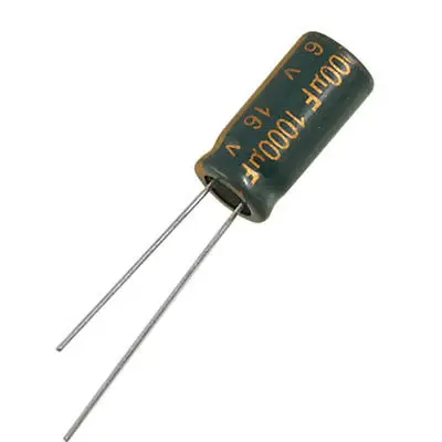 10 x Поляризованные свинцовые электролитические конденсаторы 1000 мкФ 16V|Аксессуары