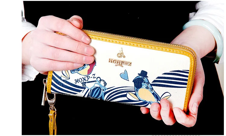 Free/ drop shipping JY127 PU Leather 2013 fashion wallet and women's purse | Багаж и сумки