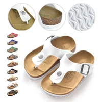 2020 summer parenting children sandals fashion boys cork shoes girls sandals beach anti slip baby flip flops size 22 39
