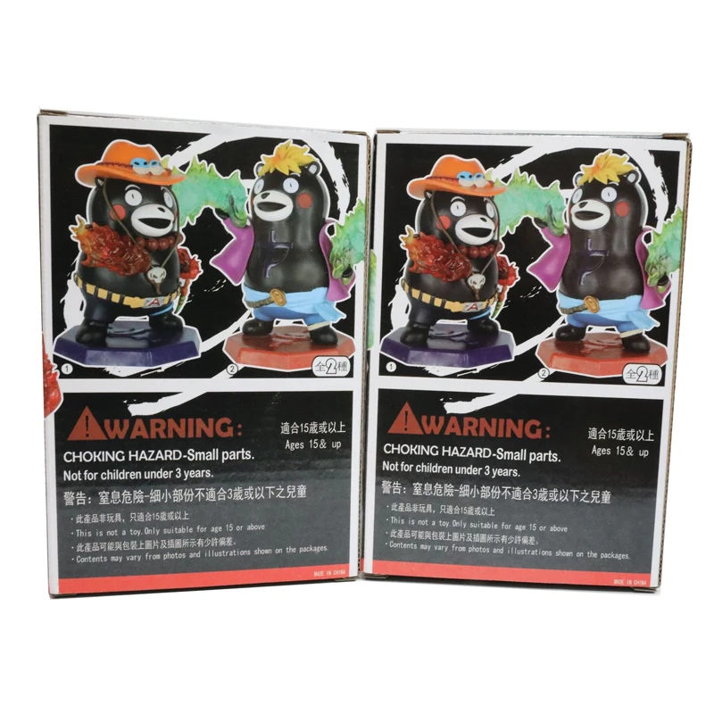 2 шт./лот Аниме ONE PIECE Monkey D. Фигурка Luffy Ace Jinbe в коробке 16 см ПВХ экшн фигурка модель