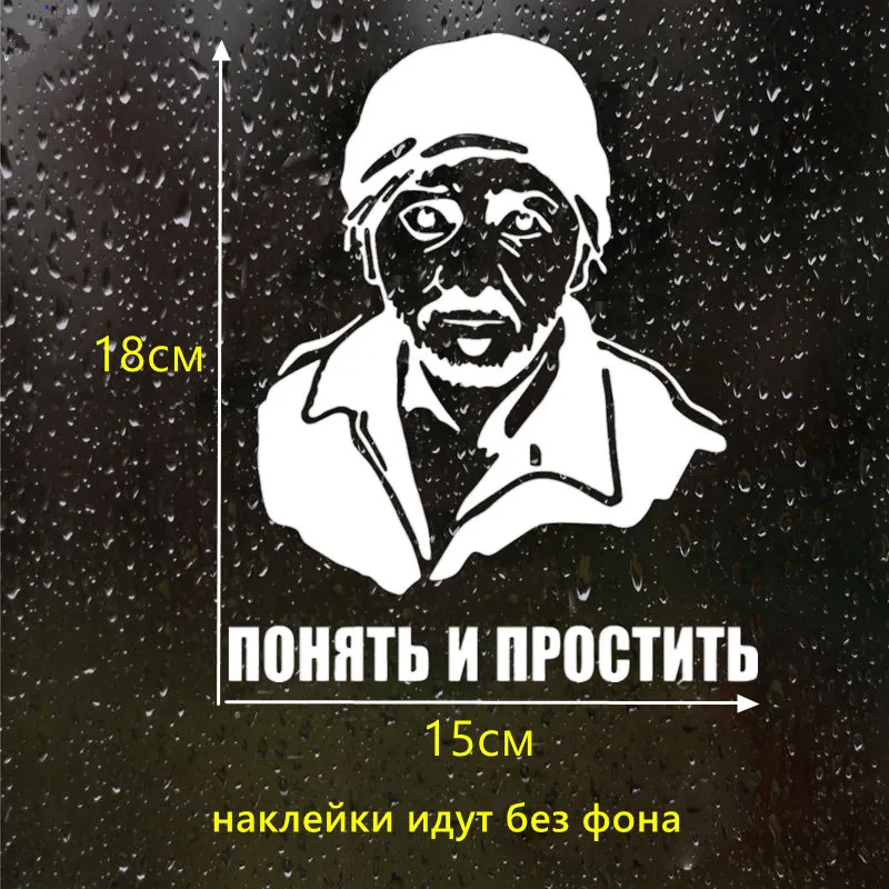CS-1004#15*18cm Понять забавный автомобильный наклейка виниловый декор для автонаклеек выберите размер на.