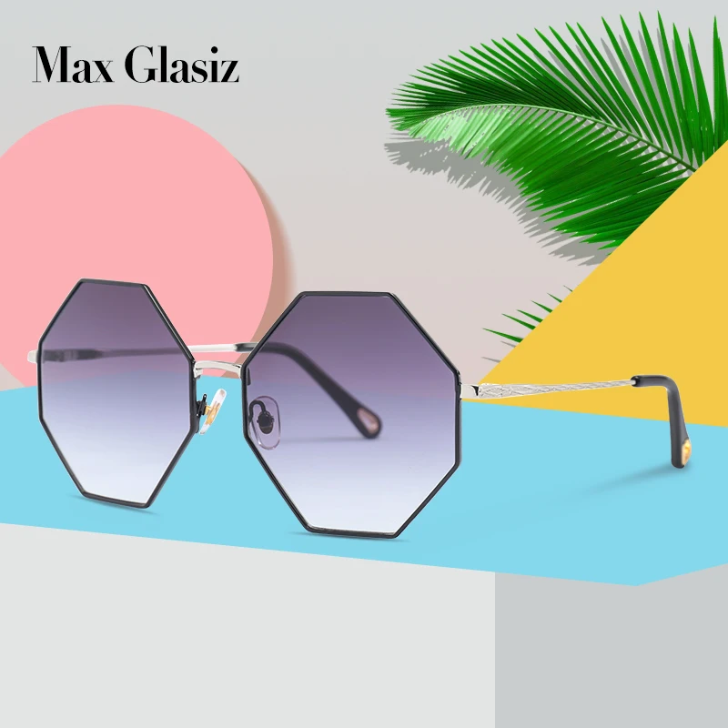 Женские солнцезащитные очки Max Glasiz модные разноцветные с линзами UV400|Женские