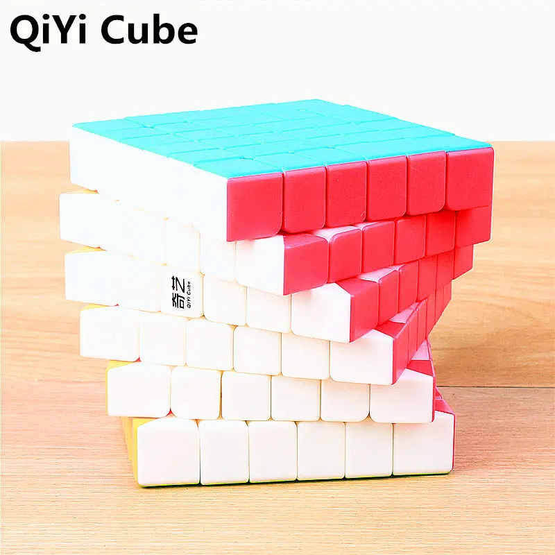 Новые 6x6x6 QiYi Qifan магический скоростной кубик профессиональные Кубики головоломки