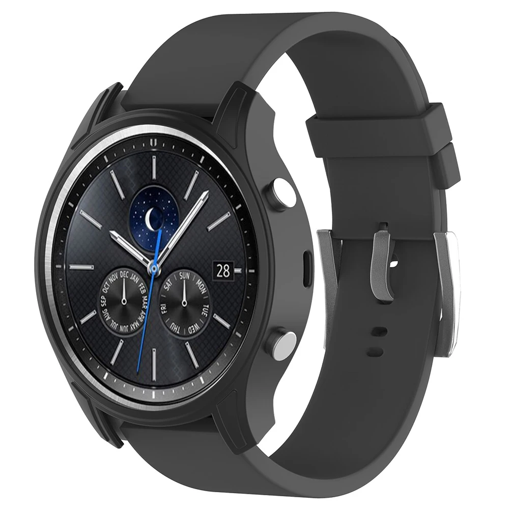 Силиконовый защитный чехол для часов с резиновой лентой samsung Galaxy gear S3 Classic/S3