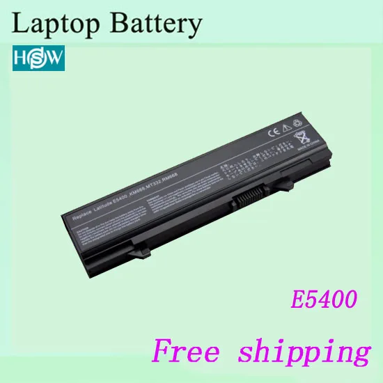 Новый аккумулятор для ноутбука E5400 E5500 E5510 DELL 0RM668 312-0762 312-0769 451-10616 KM668 KM742 KM752 |