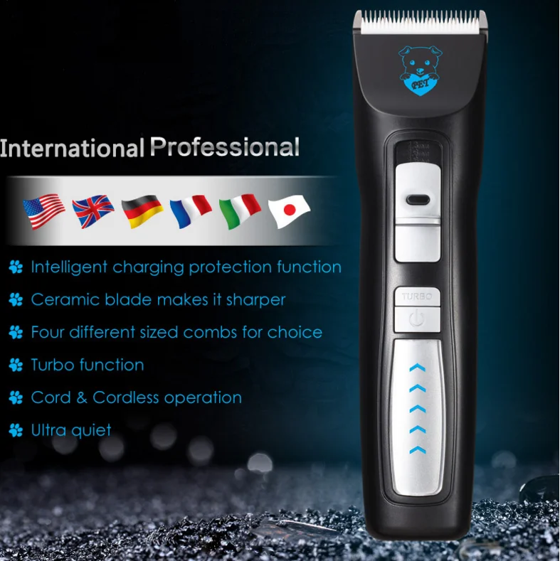 Машинка для стрижки домашних животных Тедди собака машинка волос портотивная