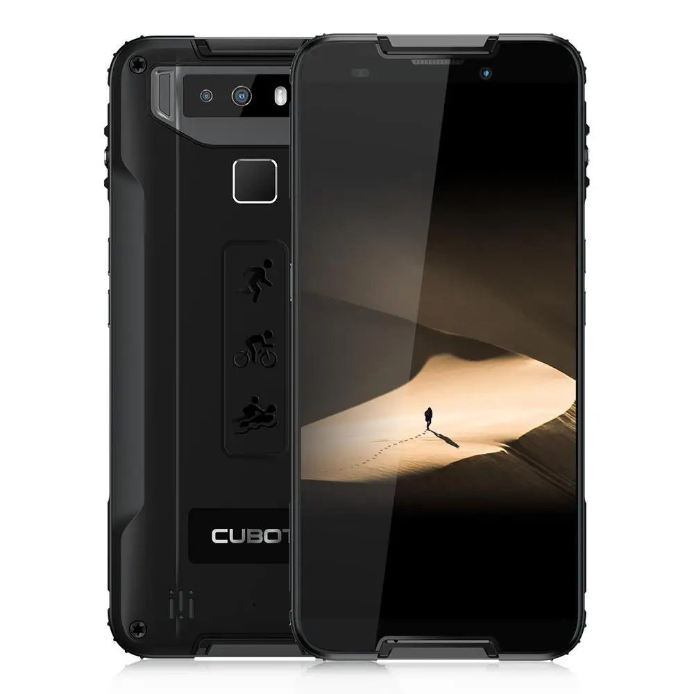 Cubot Quest спортивный смартфон IP68 водонепроницаемый ударопрочный Android 9,0 MT6762 Восьмиядерный 4 Гб 64 Гб 5,5 дюймов 4000 мАч NFC мобильный телефон