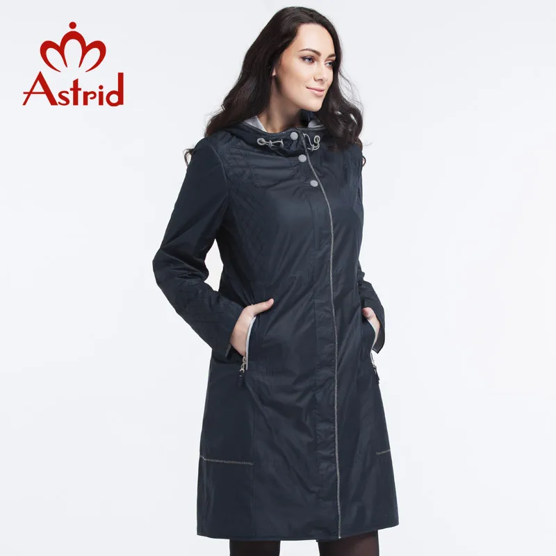 Астрид 2018 новики куртка женская осень плюс размера парк женский высокое качество
