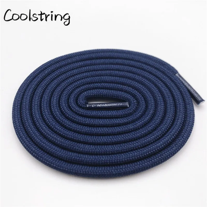 Coolstring, Новинка 0,5 см, круглые спортивные шнурки, толстый полиэстер, для пеших прогулок, для ботинок, для детей, мужские баскетбольные шнурки