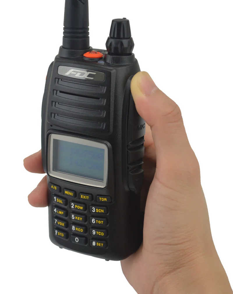 FDC FD 890 Plus 10 Вт VHF 136 174 МГц Профессиональный FM приемопередатчик рация км|walkie talkie for