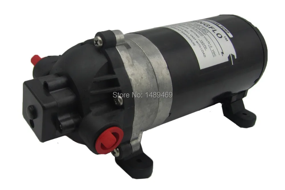 12V DC Diaphragm water pump 5.5LPM 160PSI Garden Marine Boat Caravan motor for car wash | Обустройство дома