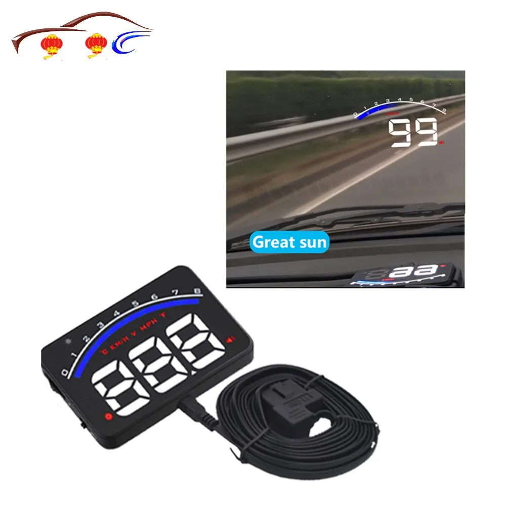 Автомобильный прибор для измерения температуры воды GEYIREN M6 OBD2 оборотов в минуту