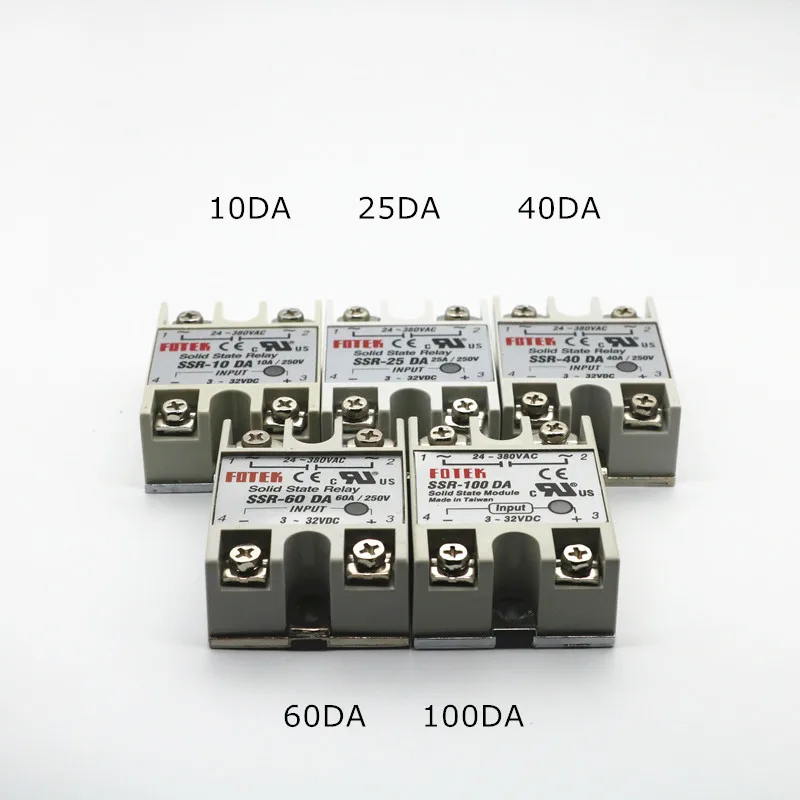 Твердотельные реле Ssr 10da 25da 40da|Реле| |