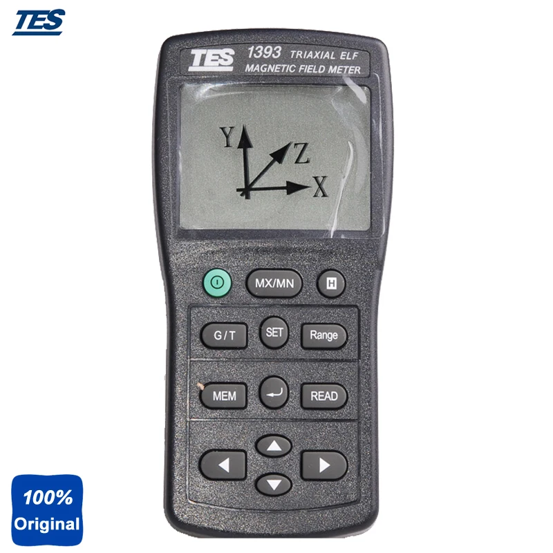 TES 1393 Тестер EMF с тремя осями надежный и простой способ измерения