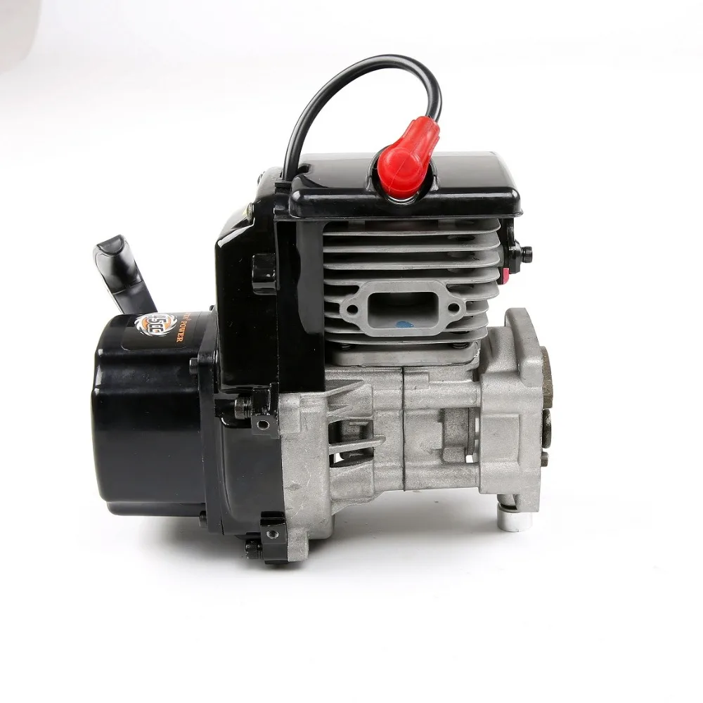45CC 4 болта двигатель с Walbro1107 карбюратора. + Свеча зажигания NGK для HPI ROVAN BAJA 5B и Losi 5ive