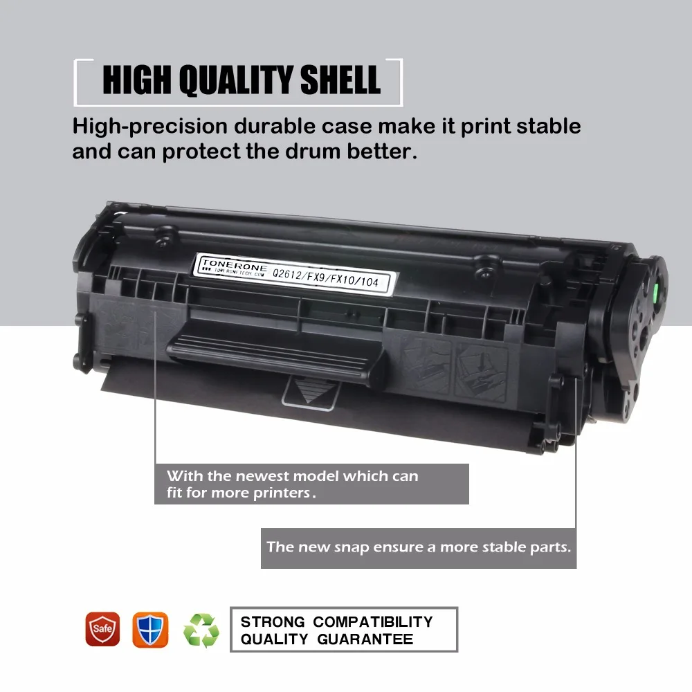 Q2612A 12a тонер-картридж для LaserJet 1010 1012 1015 1018 1020 1022N 1022 3015 3020 3030 3050 M1005 M1319 M1319F |