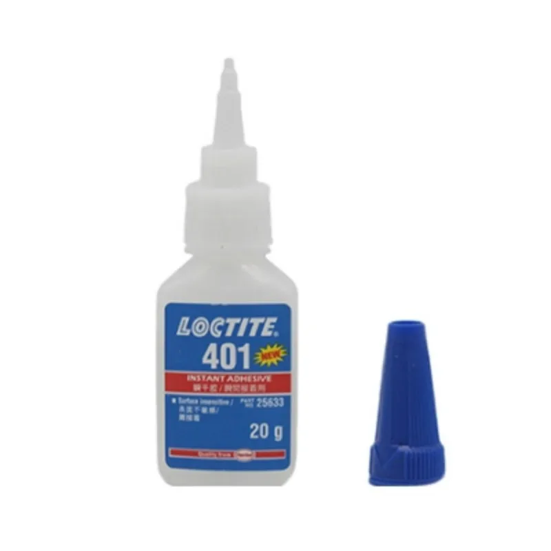 Loctite 10 шт. 20 г 401 клей моментального действия универсальный тип липкий металлический пластик кожа Дерево Резина быстрый клей-момент