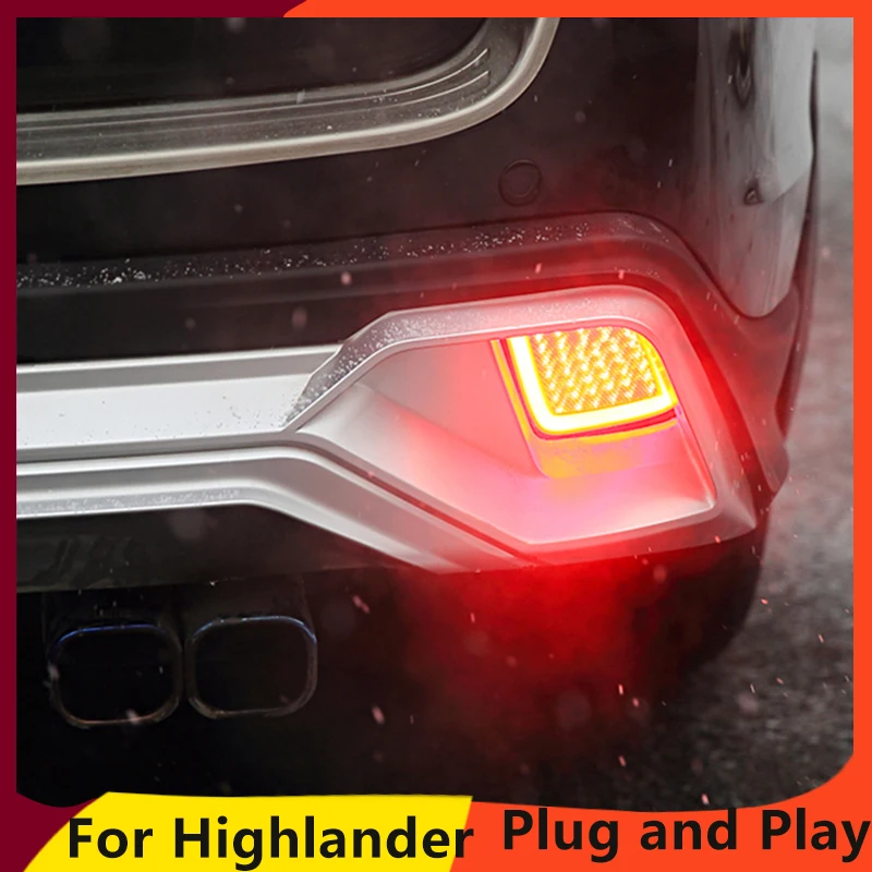 KOWELL автомобильный Стайлинг для Toyota задние фары Highlander 2015 2019 фонари
