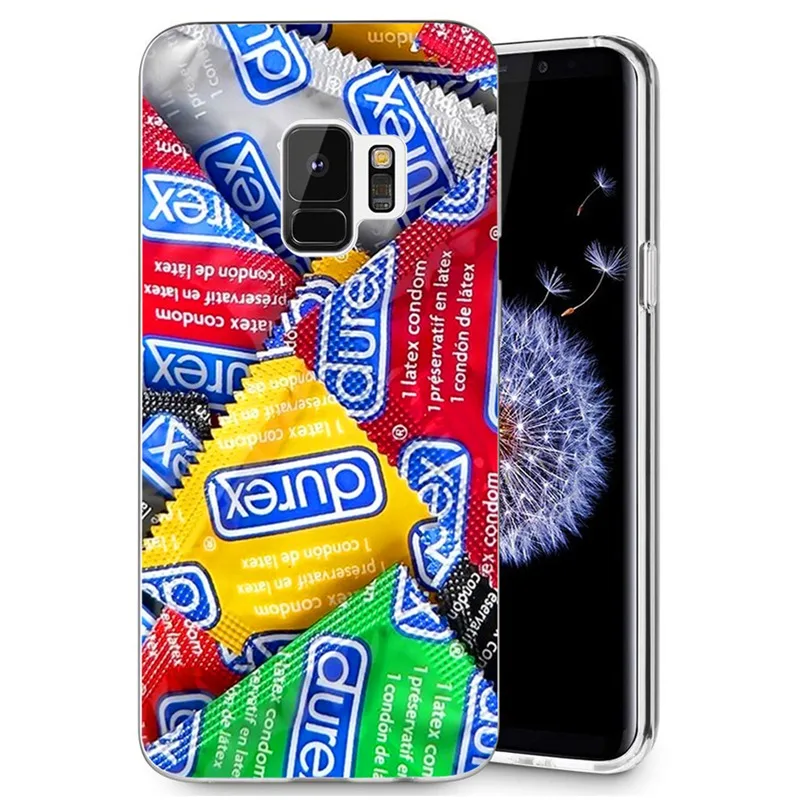 Классный дизайнерский чехол для Samsung Galaxy S9 S9Plus S8 Plus S7 edge Note 8 мягкий силиконовый из