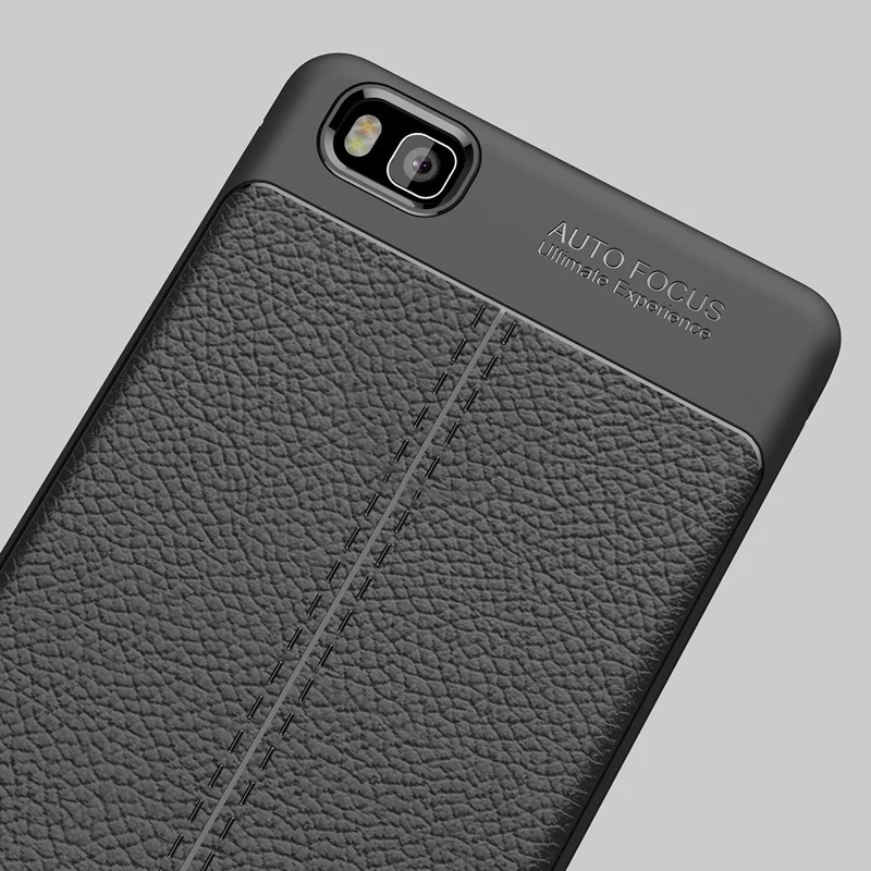 YUETUO кожаный узор ТПУ чехол на заднюю панель телефона, coque, чехол, чехол для huawei p8 lite p 8 p8lite силиконовые аксессуары