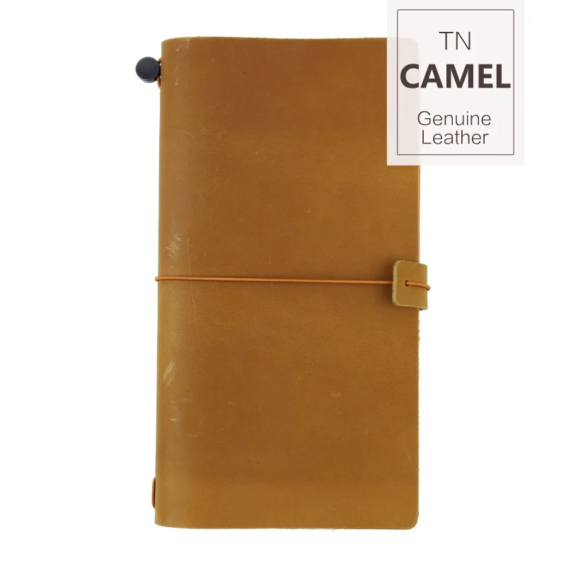 Camel MyPretties записная книжка из натуральной кожи для путешественников, стандартный Карманный загранпаспорт, винтажный журнал для путешествий, записная книжка s, планировщики, заправки документов - Цвет: Camel