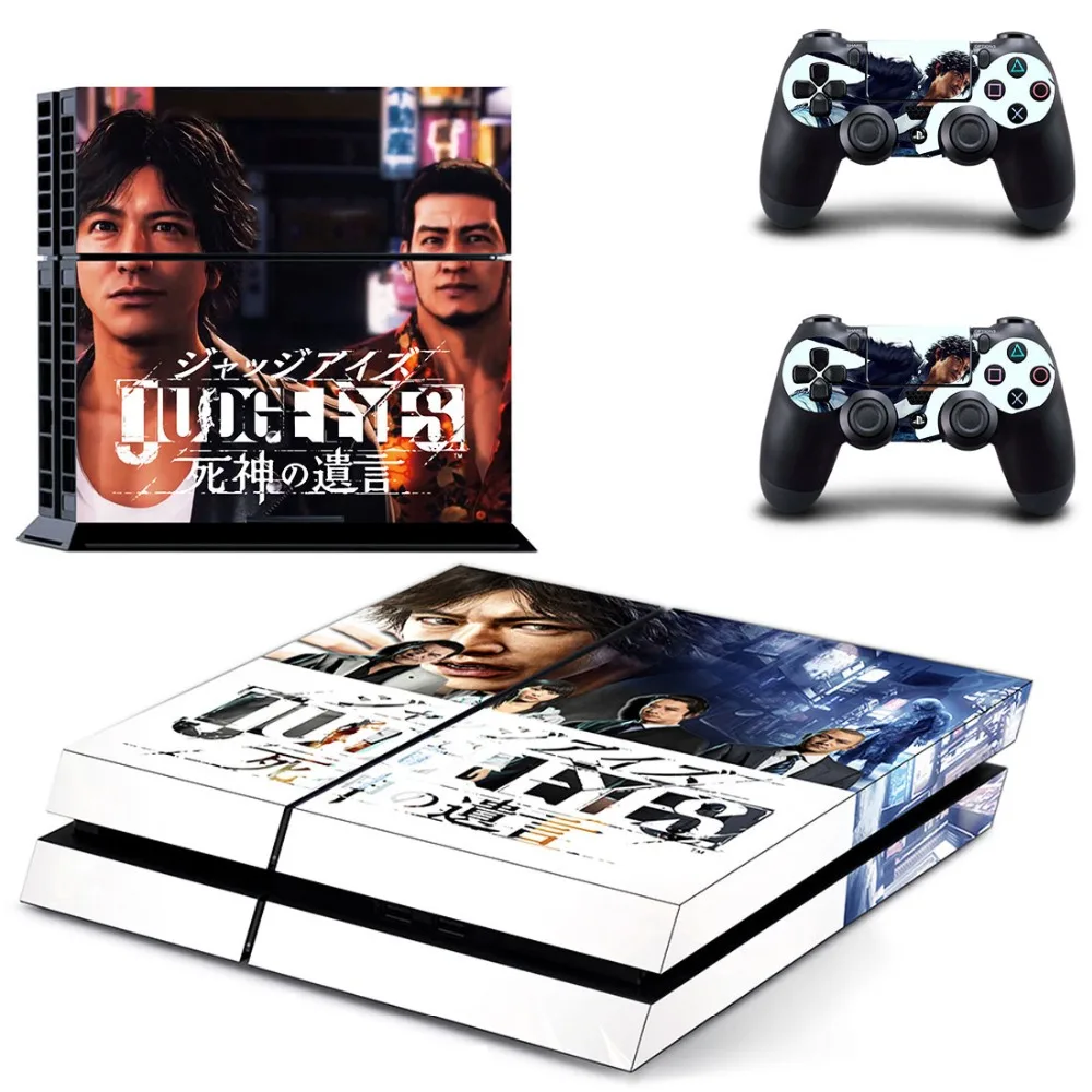 Игровая станция 4 шкуры для глаз судьей кожи наклейки ps4 контроллер dualshock наклейка