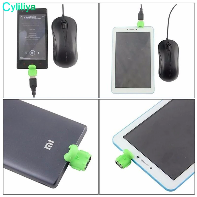 50pcsMicro мини USB OTG Кабель адаптер для Samsung Galaxy S3 S4 HTC Tablet PC MP3 MP4 смартфон многоцветная