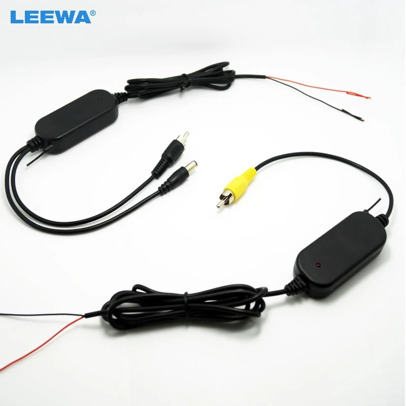 Автономный ЖК монитор LEEWA 3 5 дюйма с камерой заднего вида RCA + беспроводной модуль 2