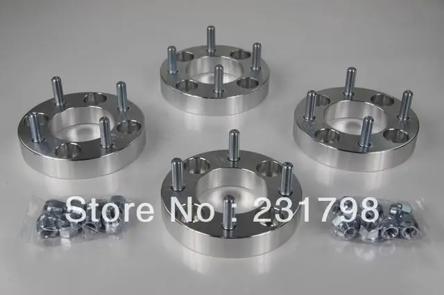 1 pair (2 PCS) Wheel Spacers 4 Stud PCD 114.3 28mm M12 x 1.5mm |
