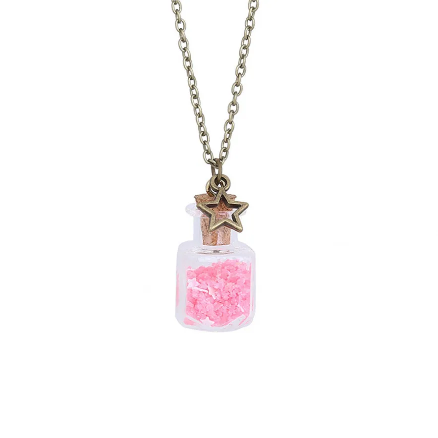 Дропшиппинг Новые ювелирные изделия Форма дрейфующих бутылка пляж светящийся