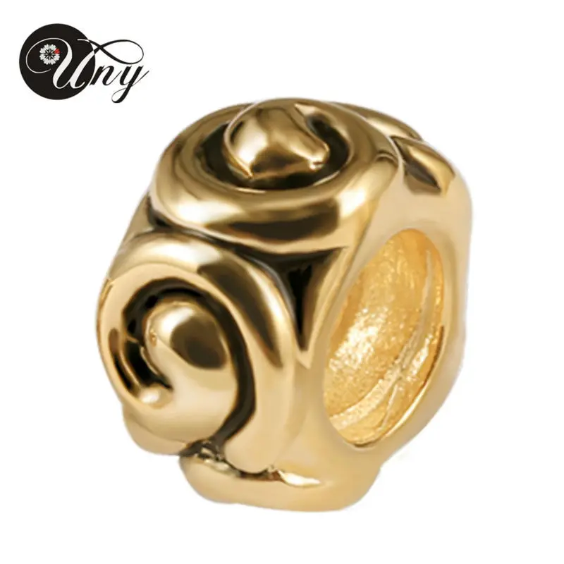 Uny Jewelry 925 стерлингового серебра DIY Бусины и бисер Браслеты с подвесками фурнитура