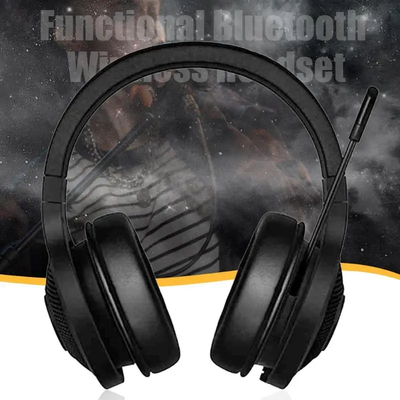 Razer kraken основные стандартные наушники с шумоизоляцией Накладные наушники Проводная игровая гарнитура аналоговые 3,5 мм USB наушники с микро