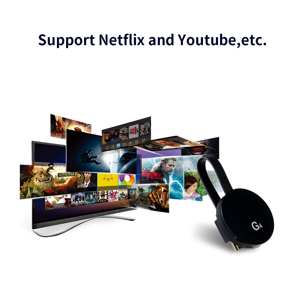 

Wireless Screen Converter Wecast WiFi Display Dongle 1080P HD Receiver Miracast Adapter Wireless Screen Converter Adapter DLNA